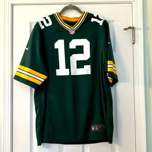Nike NFL Aaron Rodgers Green Bay Packers Jersey | Size L